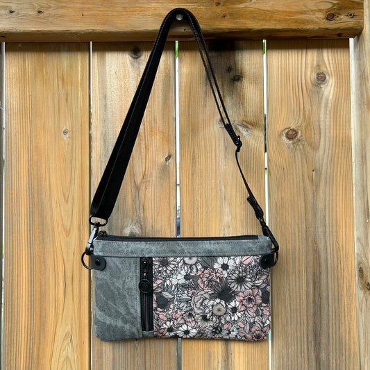 Zippy Crossbody Bag - Dark Denim