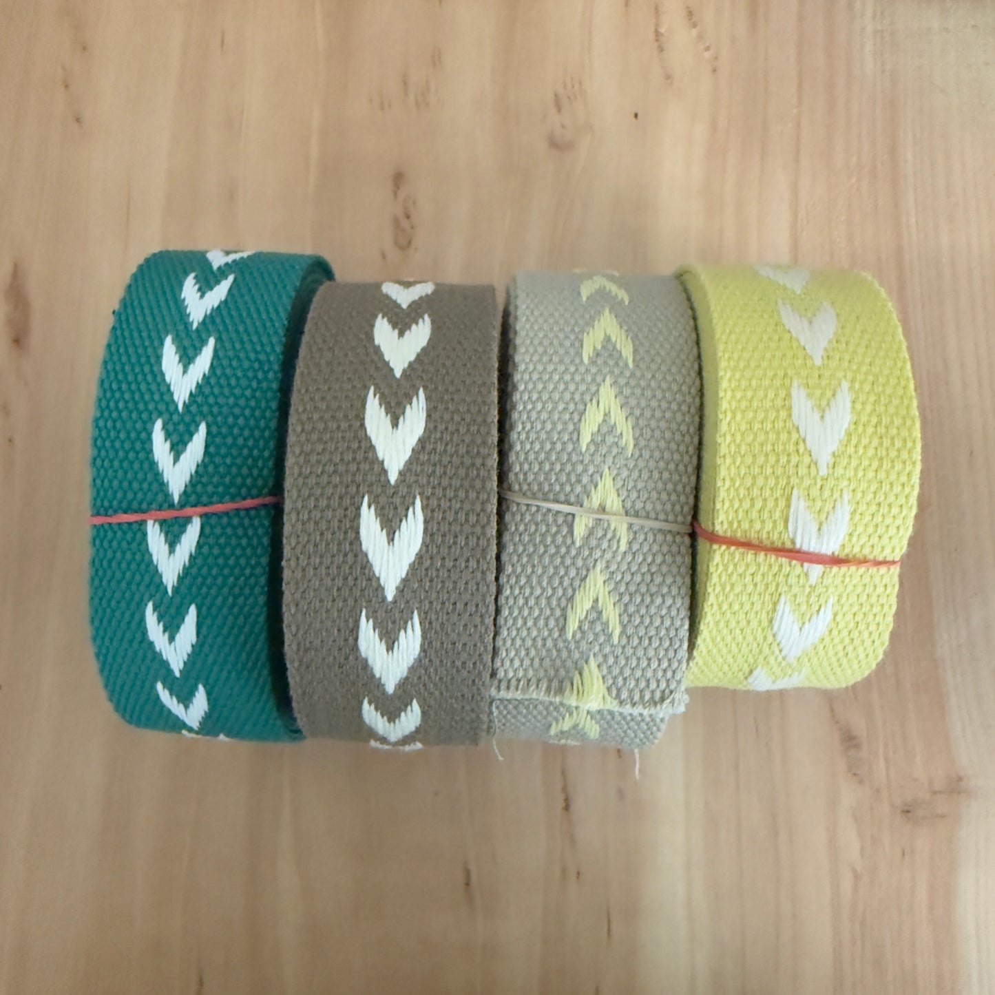 Assorted Jacquard Webbing Bundles