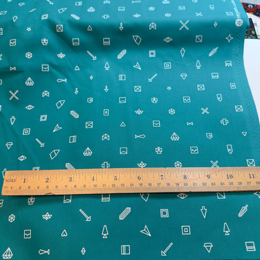 Trinket Turquoise (Sold per yard)