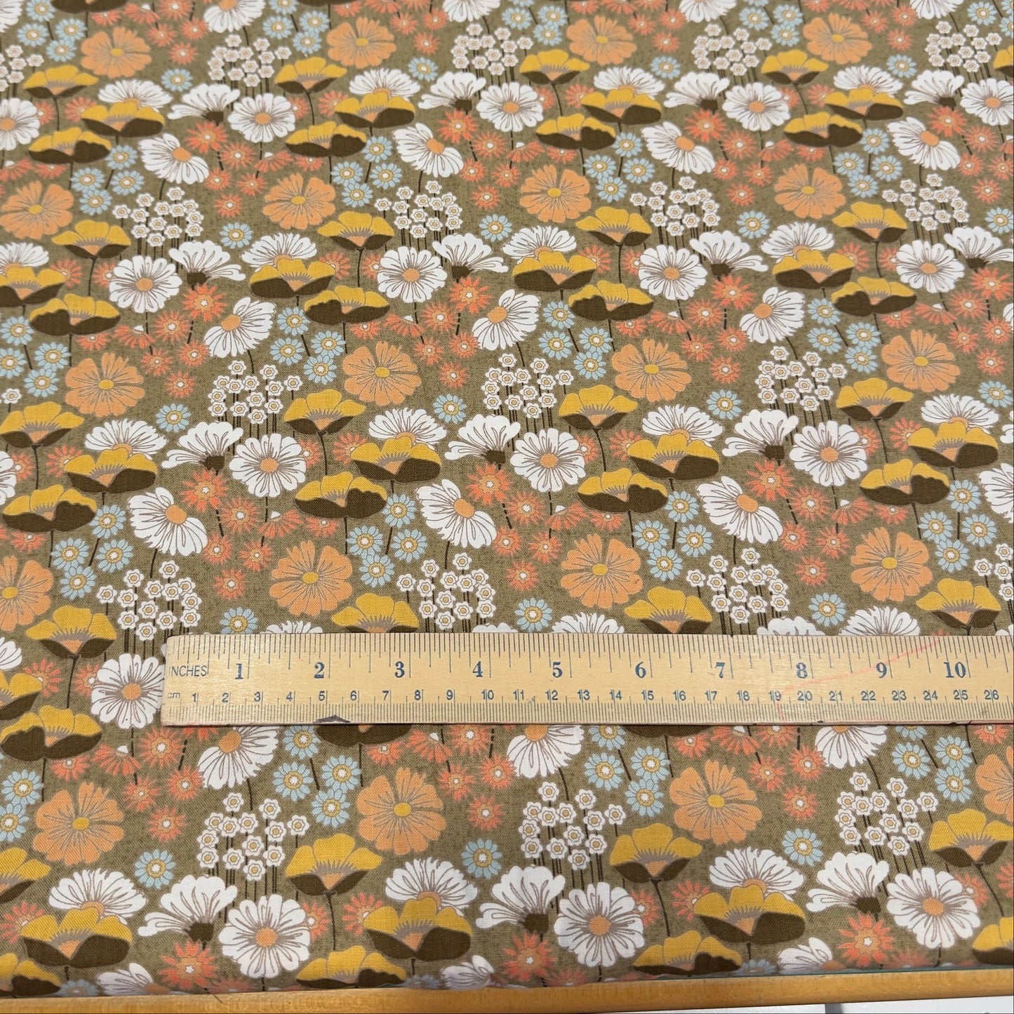 Cider Floral (Sold per yard)