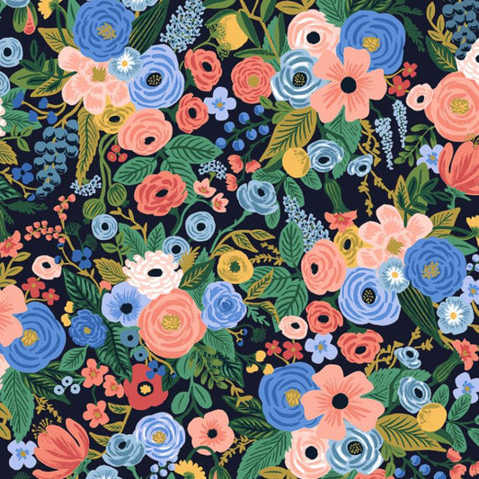 Rifle Paper Co - Wildwood, Garden Party in Navy