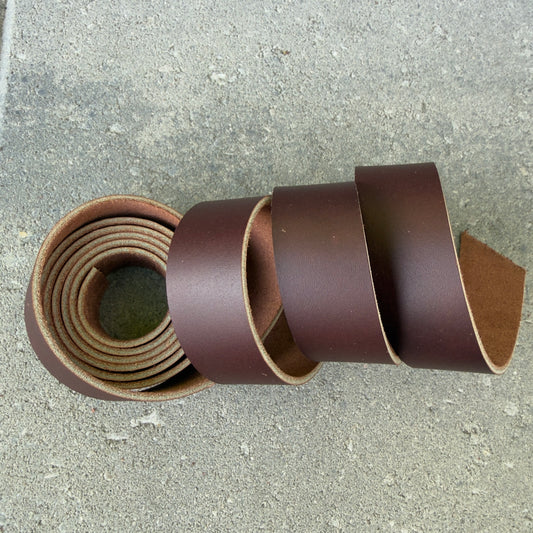 Amber Brown Strap Blank