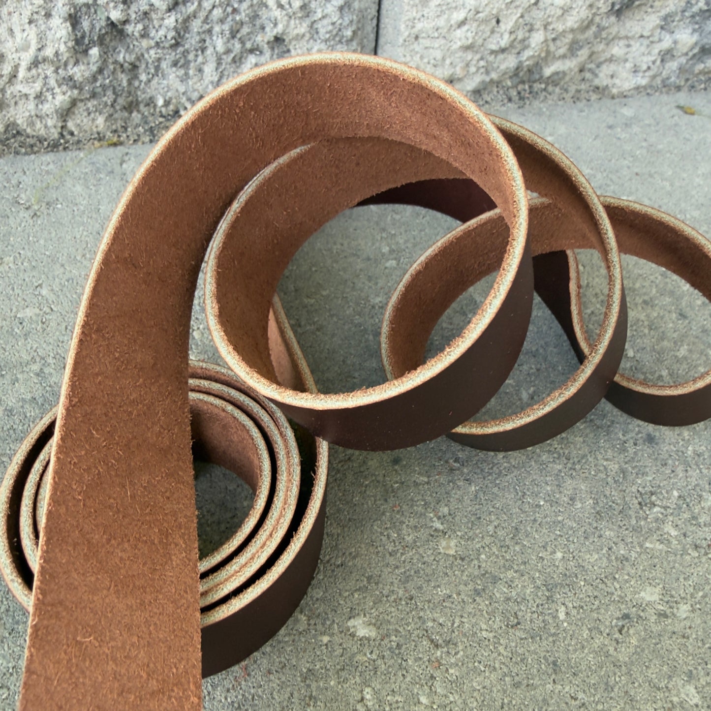 Amber Brown Strap Blank