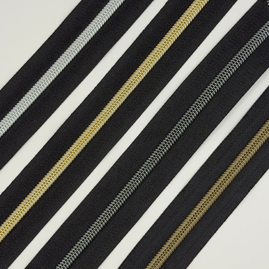 Black - #5 Zipper Tape