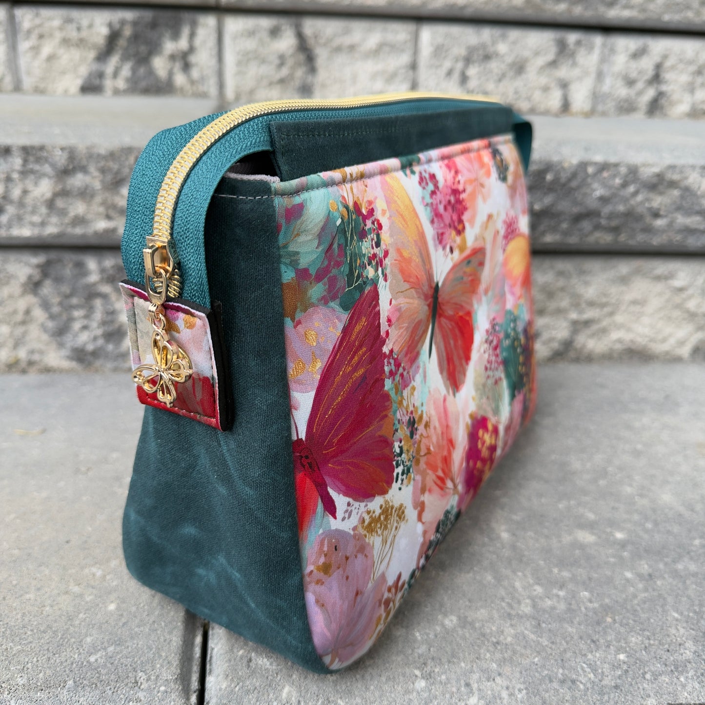 Carryall Toiletry Bag - Butterflies