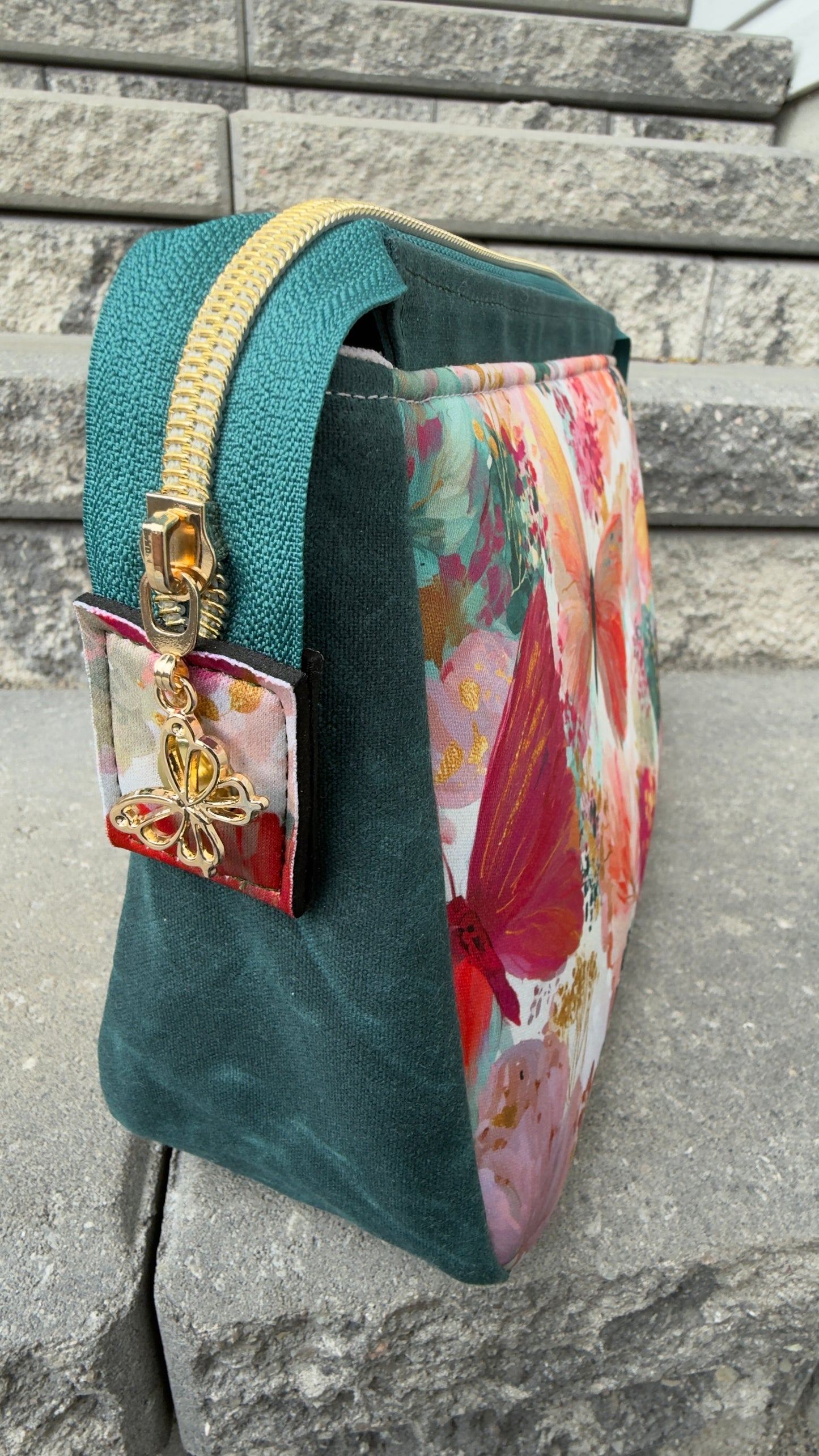 Carryall Toiletry Bag - Butterflies