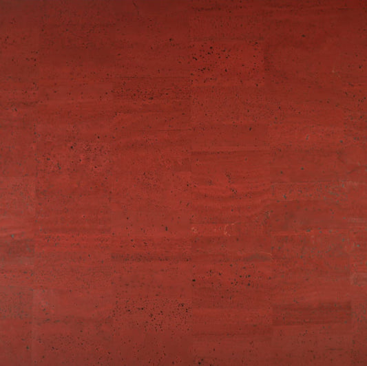 Cork Fabric - Carmine