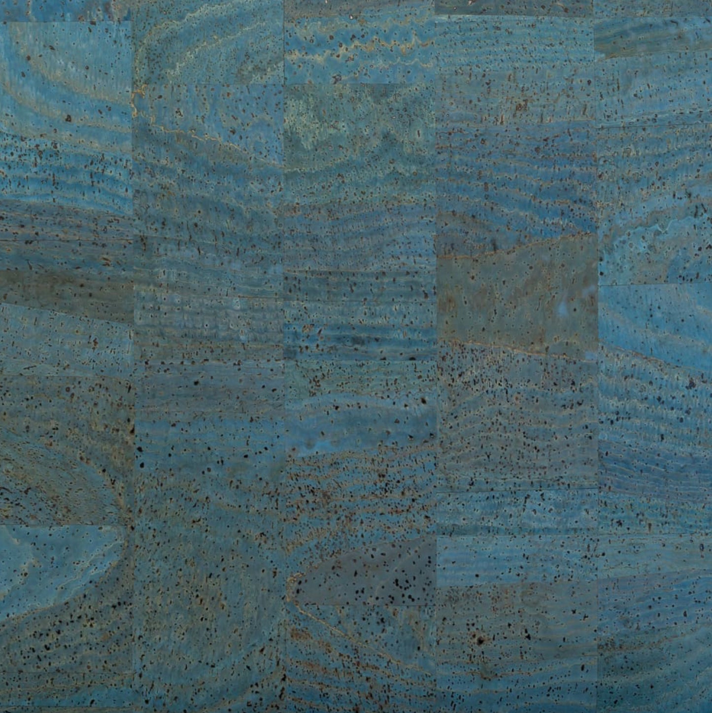 Cork Fabric - Blue
