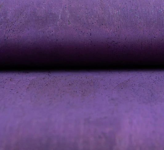 Cork Fabric - Purple