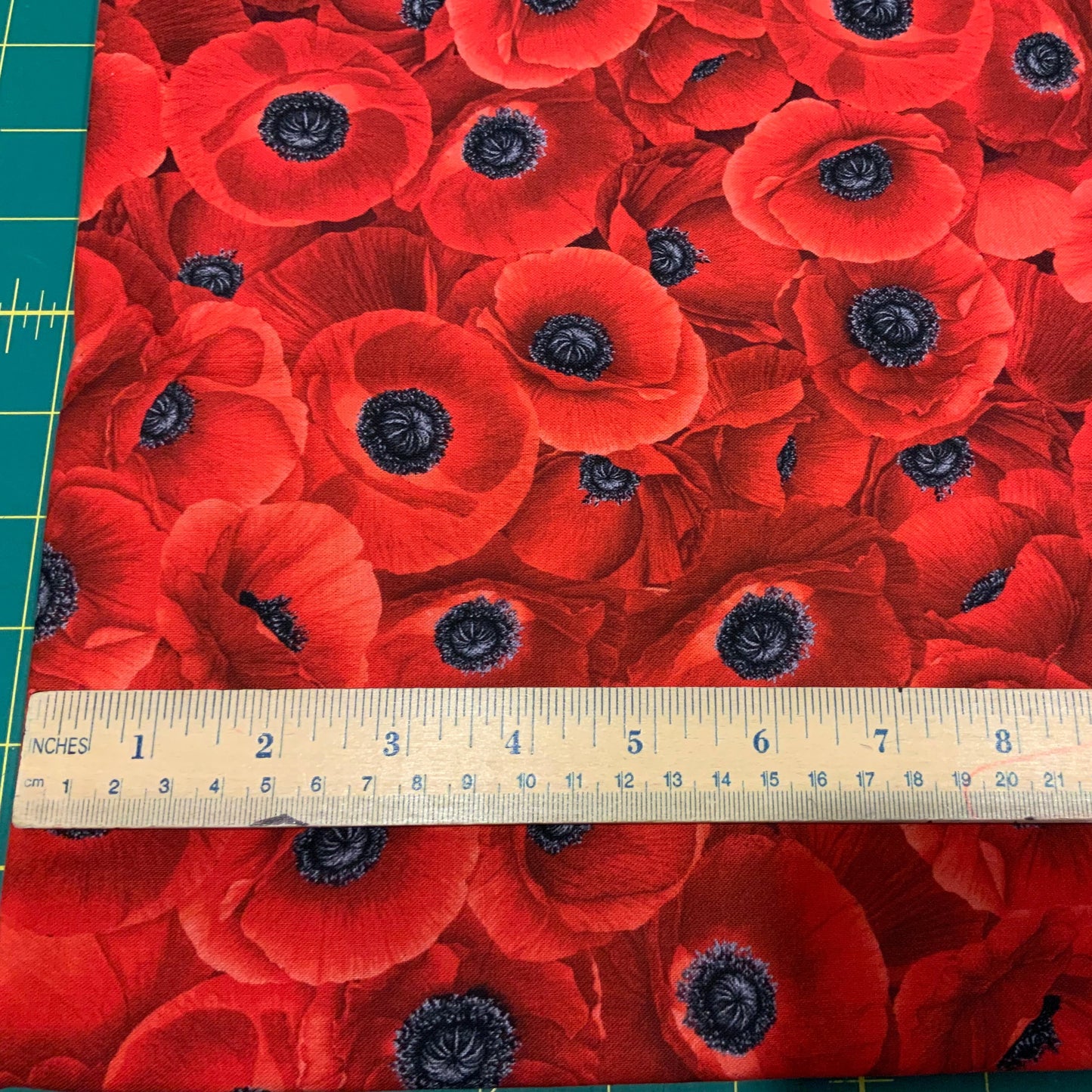 Wild Poppy (Sold per yard)