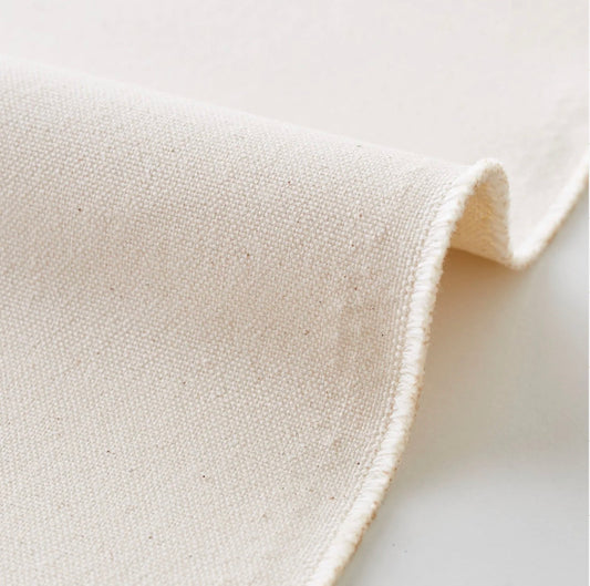 Nuno to Mono Cotton Heavyweight Canvas - Ecru
