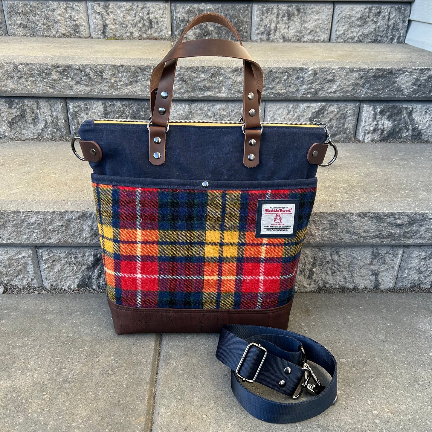 Aberdeen Tote - Sunshine Plaid