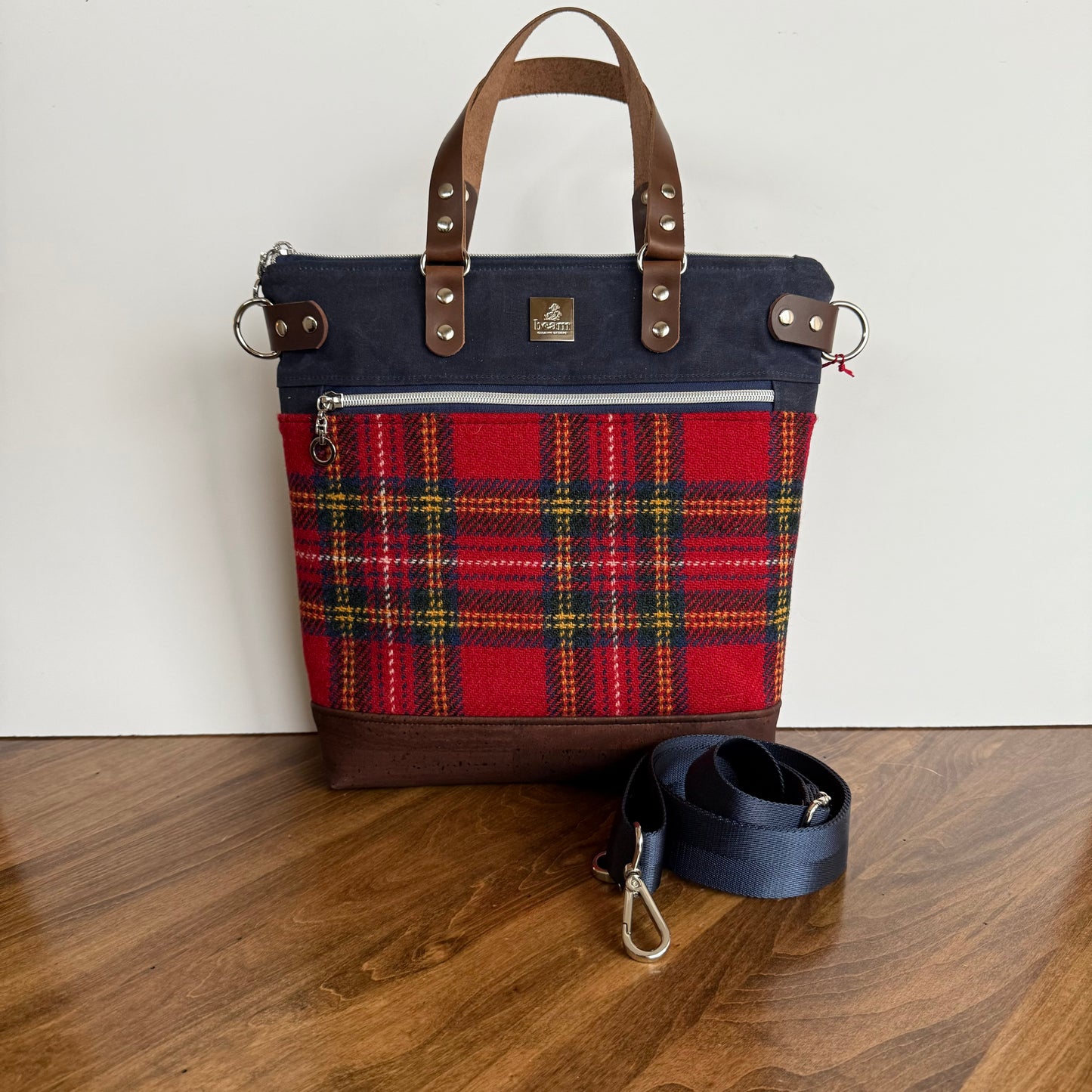 Aberdeen Tote - Red Tartan