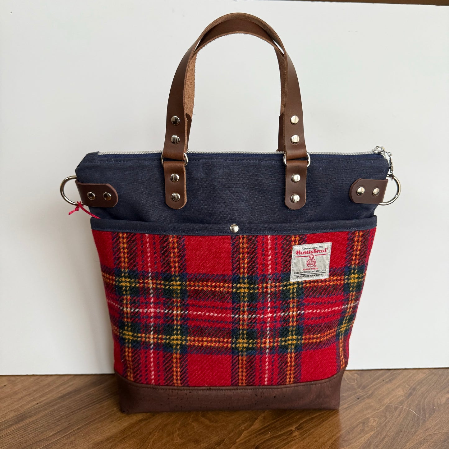 Aberdeen Tote - Red Tartan