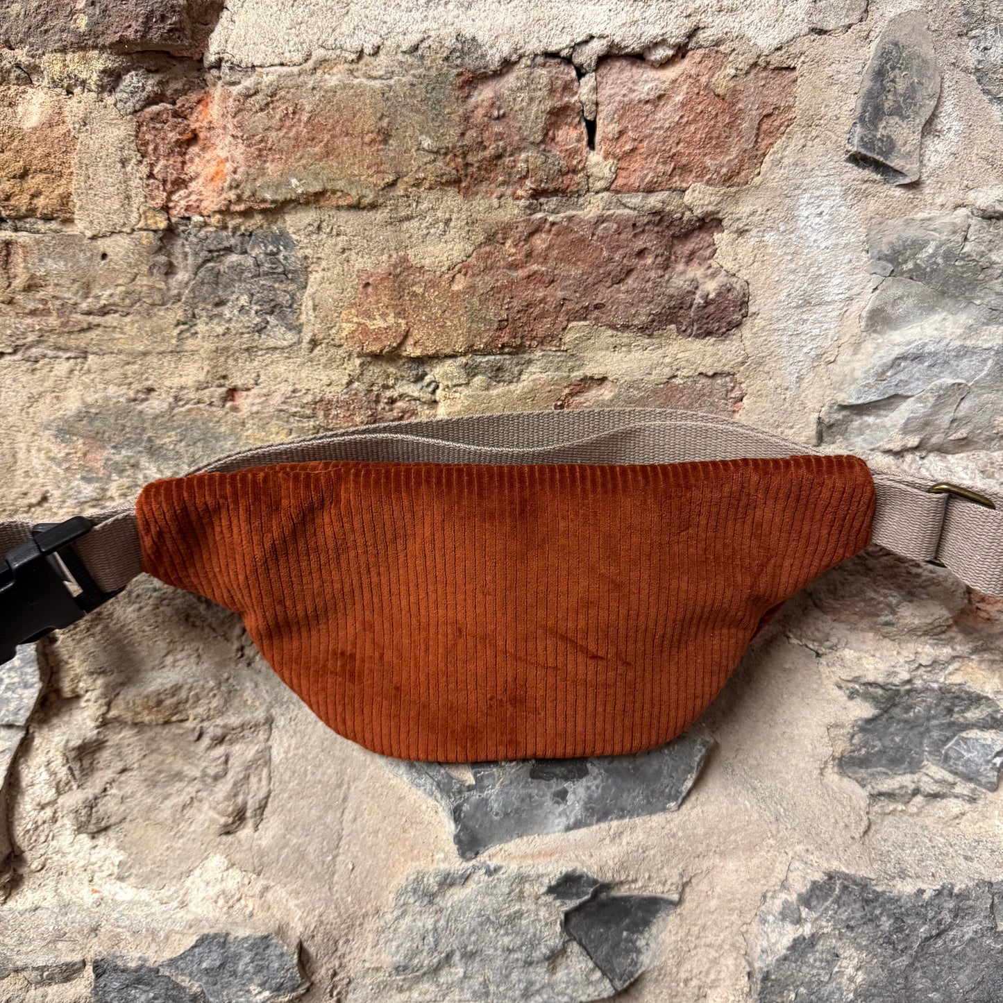 Corduroy Bum Bag - Rust