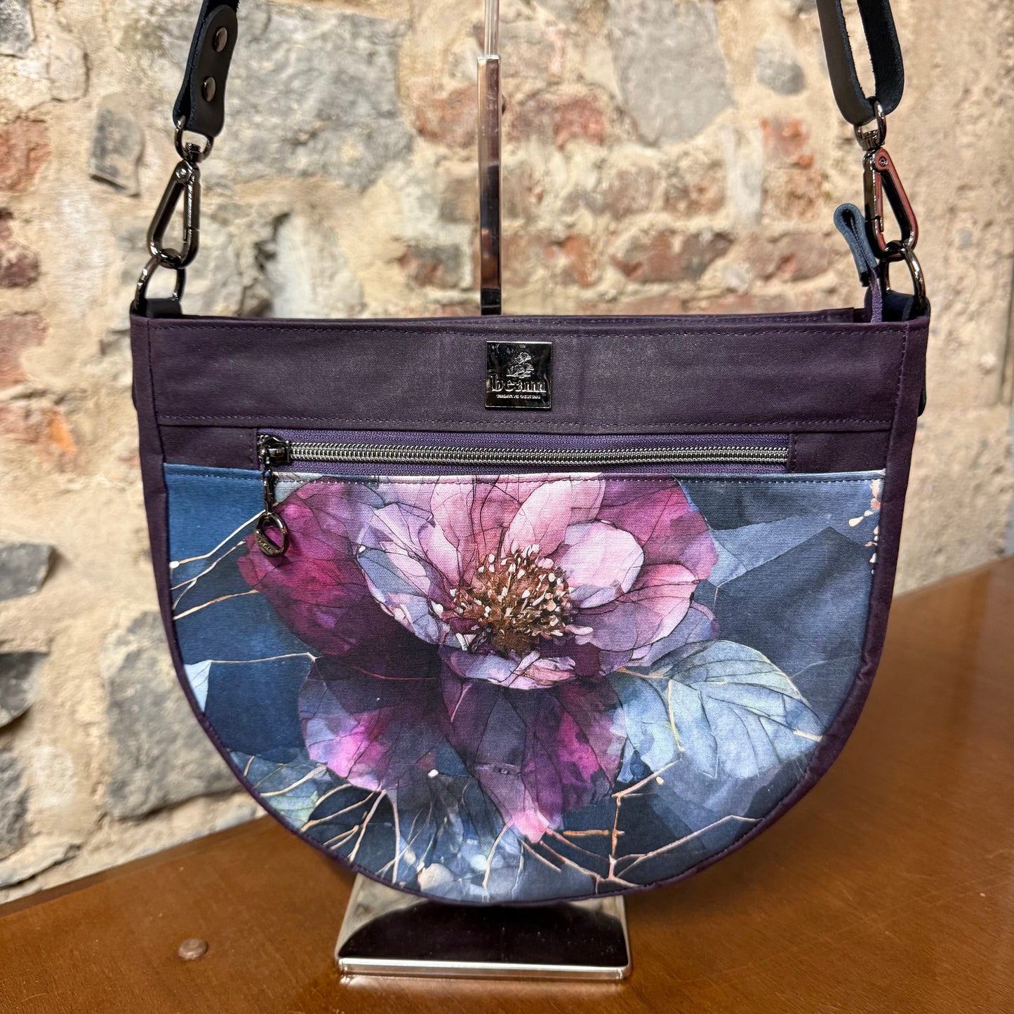 Kingston Crossbody Bag - Purple Peony