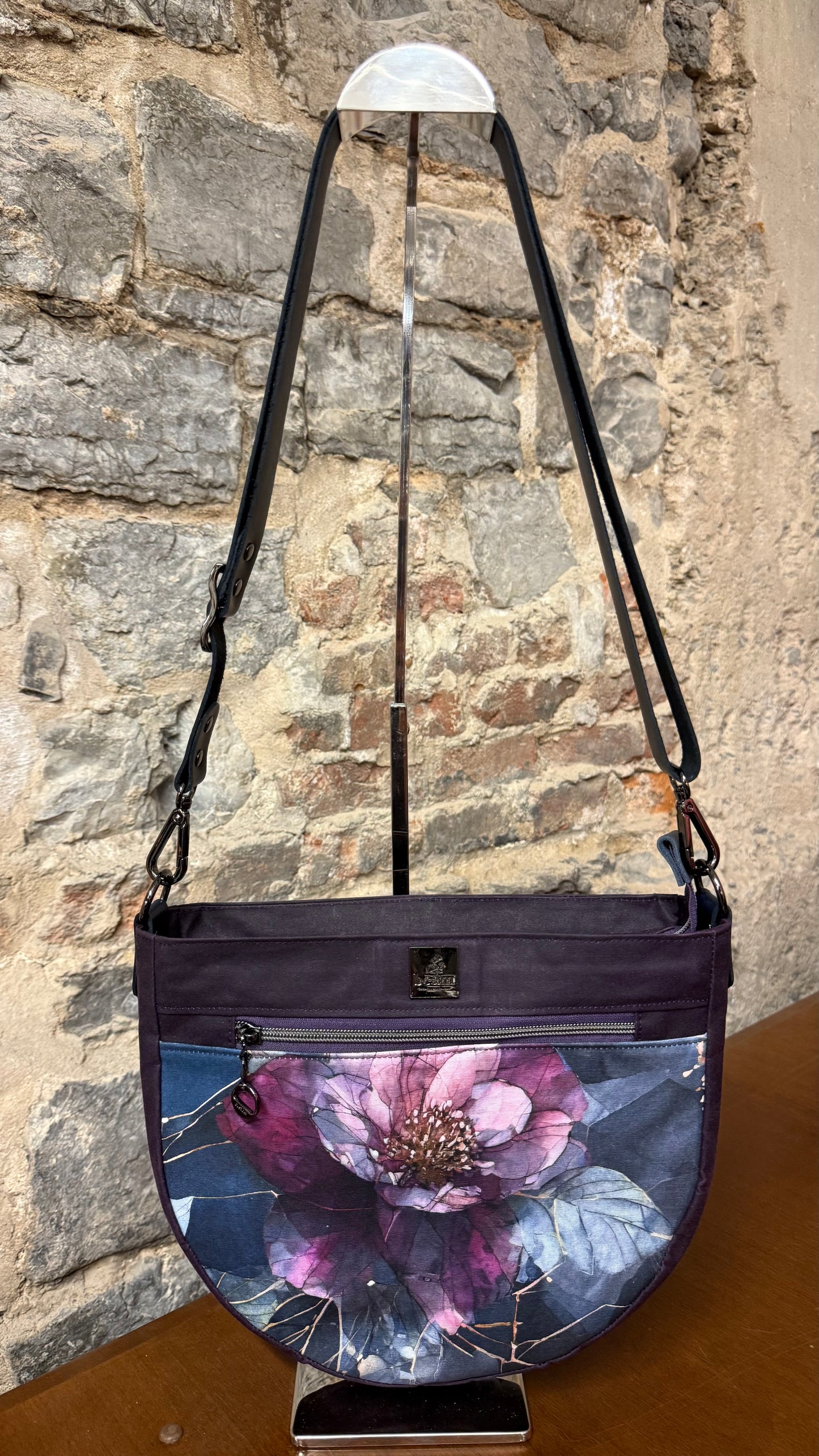 Kingston Crossbody Bag - Purple Peony