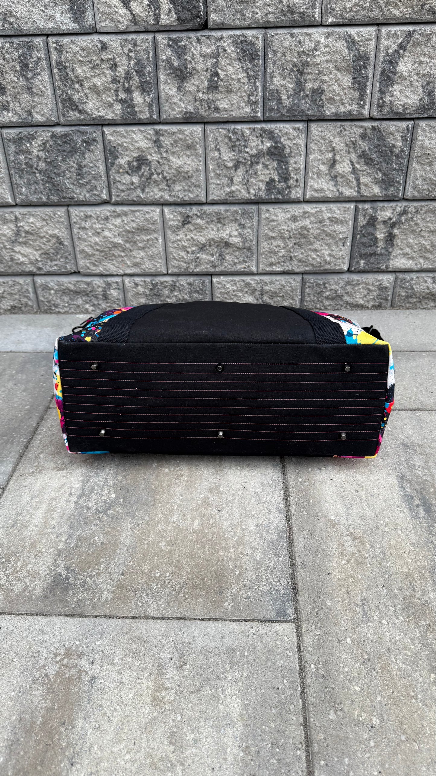 Oxbow Tote, Weekender Bag - Paint Splatter