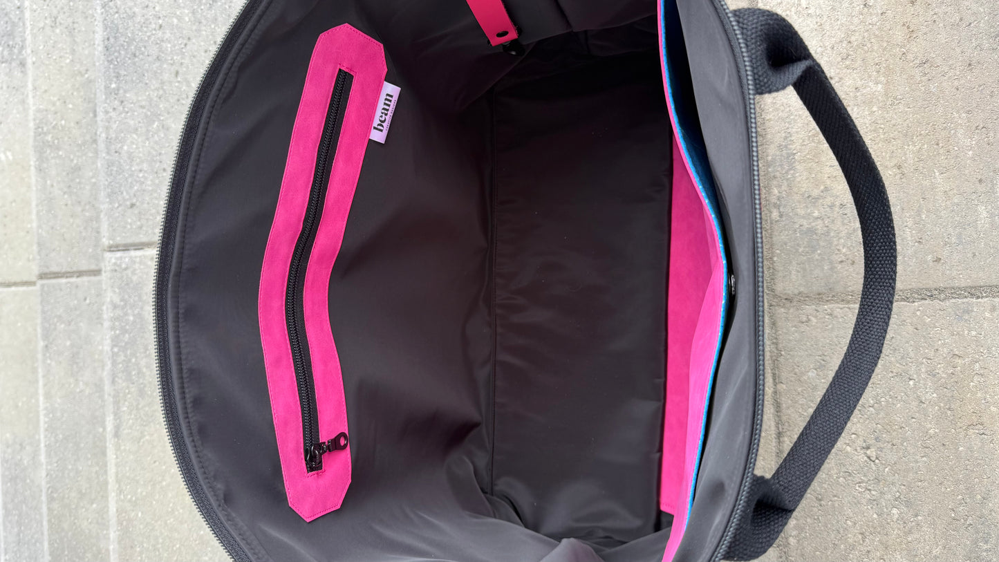 Oxbow Tote, Weekender Bag - Paint Splatter