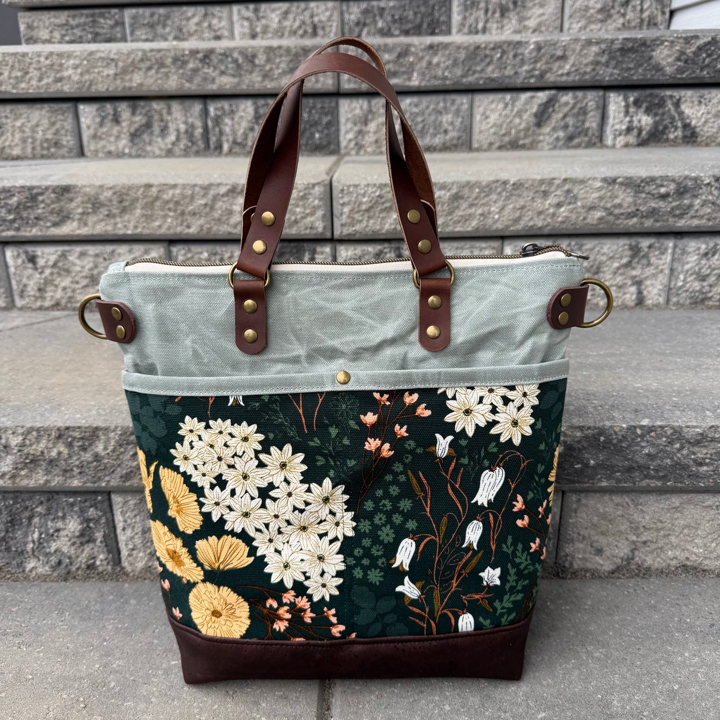 Aberdeen Tote - Field of Flowers