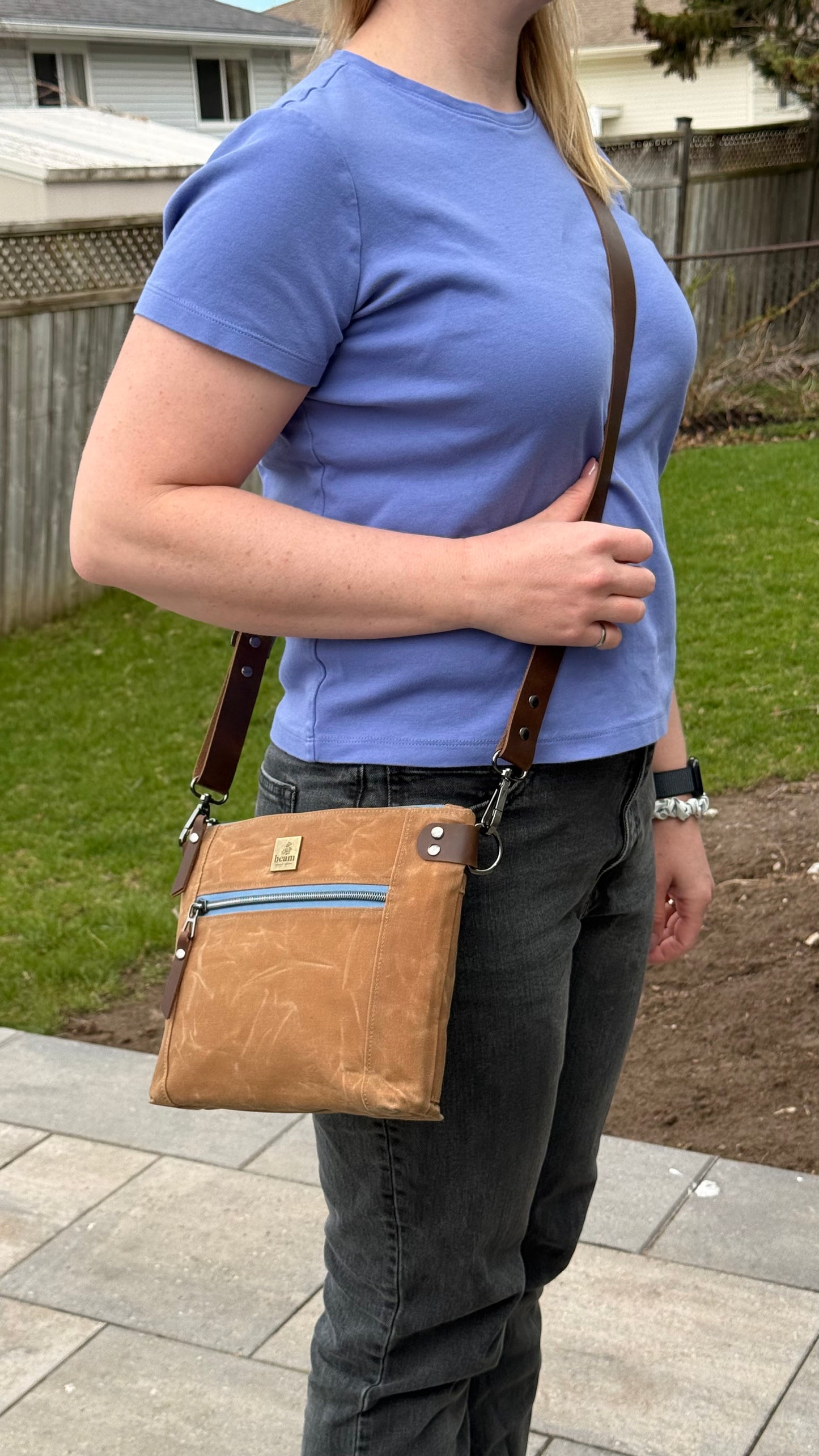 Cambridge Crossbody Bag - Field Tan