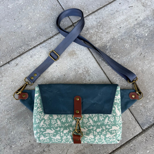 Haralson Crossbody Bag - Bunnies in the Garden