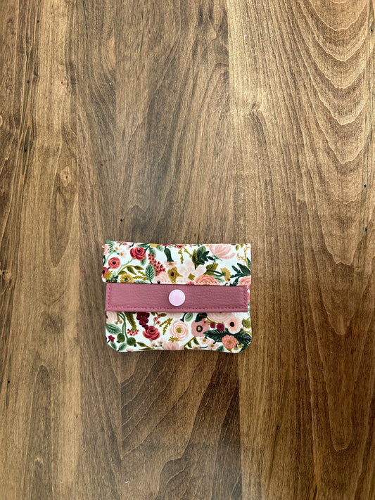 Mini Wallet - Vintage Floral