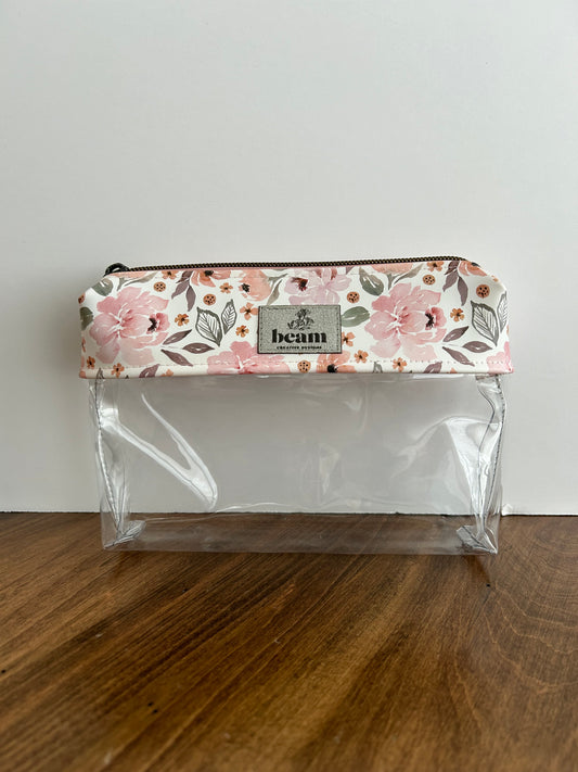 Everything Bag - Bohemian Floral (Clear Base)