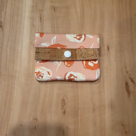 Mini Wallet - Pink Floral