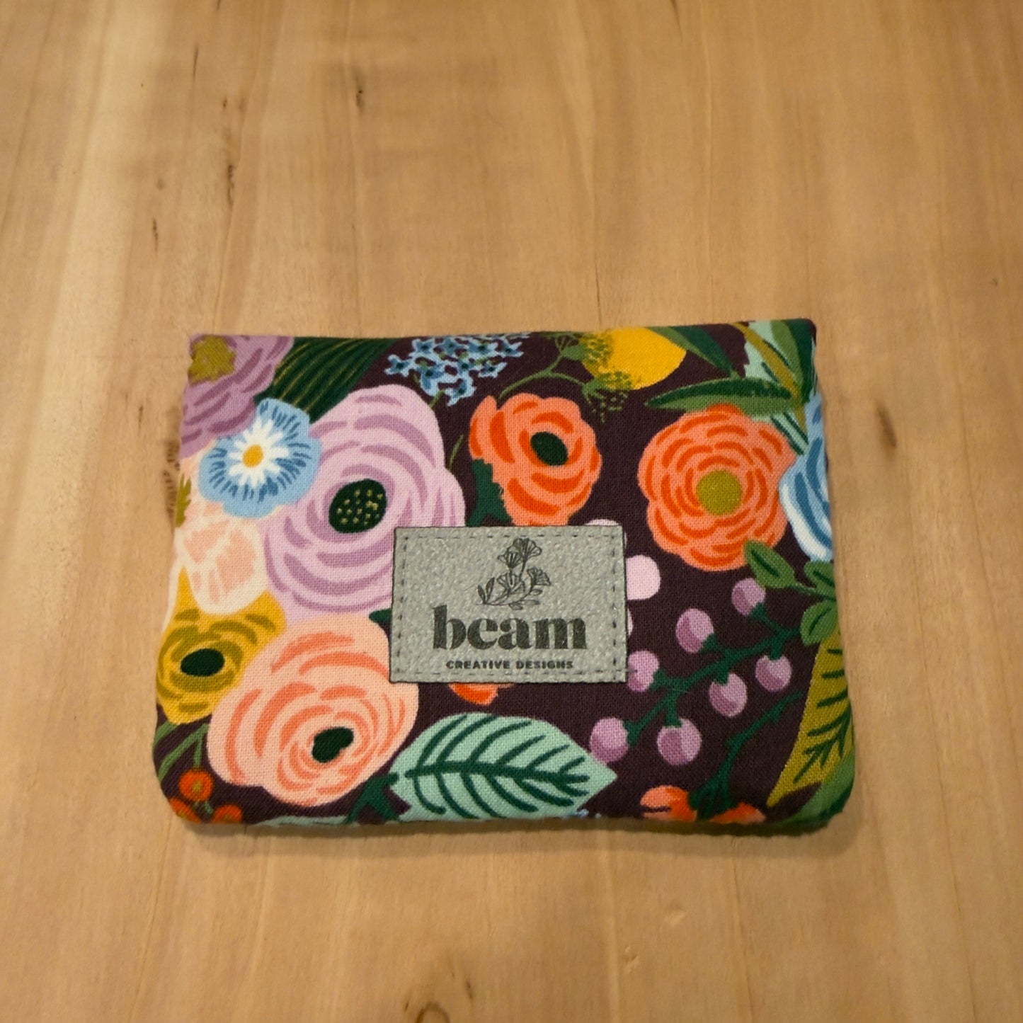 Mini Portefeuille - Rose Noire