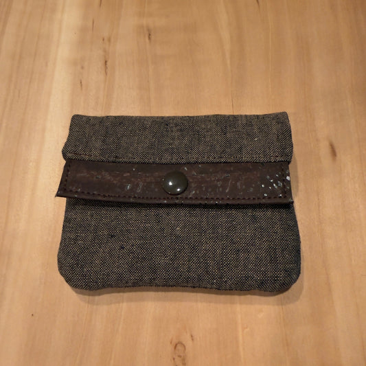 Mini Wallet - Brown Essex