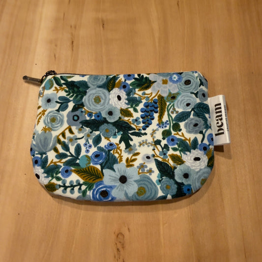 Sweet Little Coin Pouch - Blue Floral