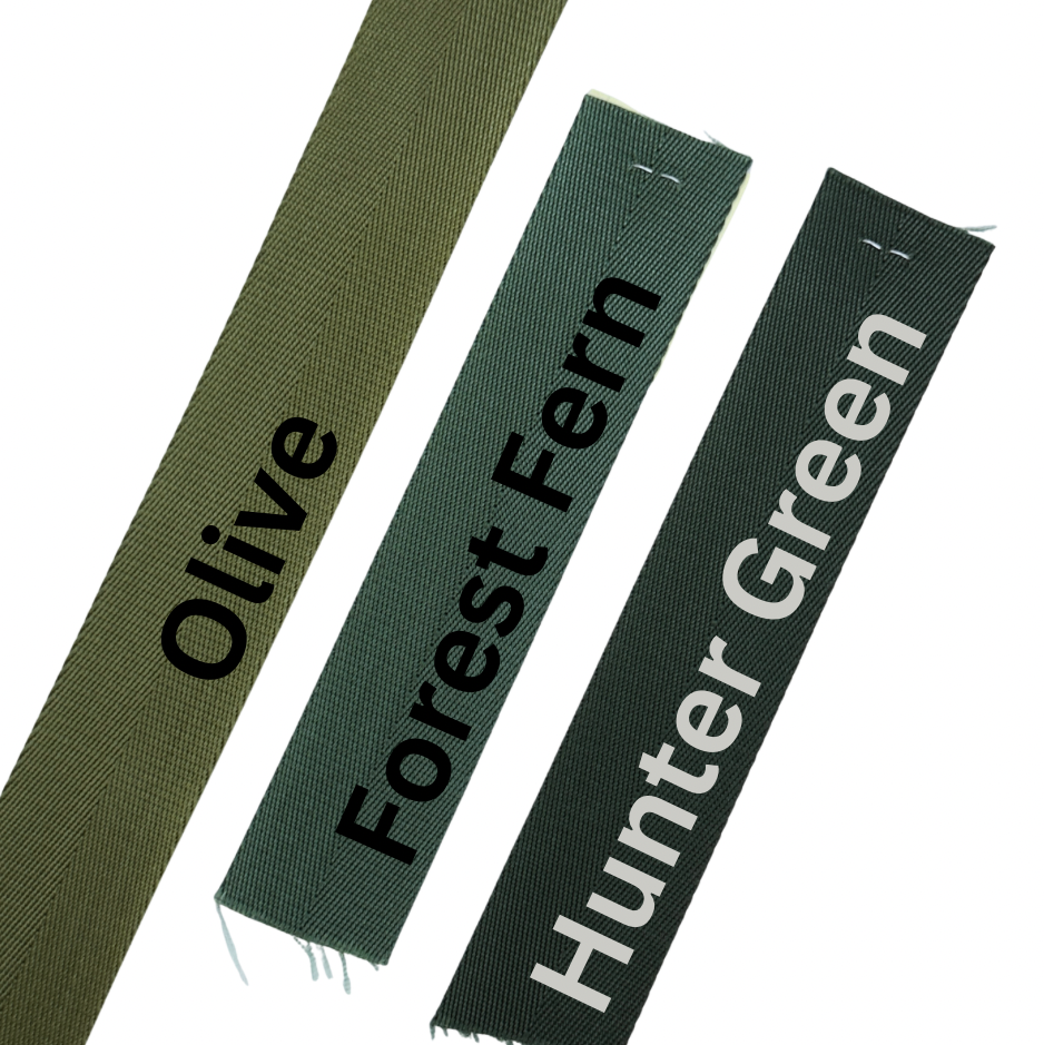 Nylon Webbing - Olive