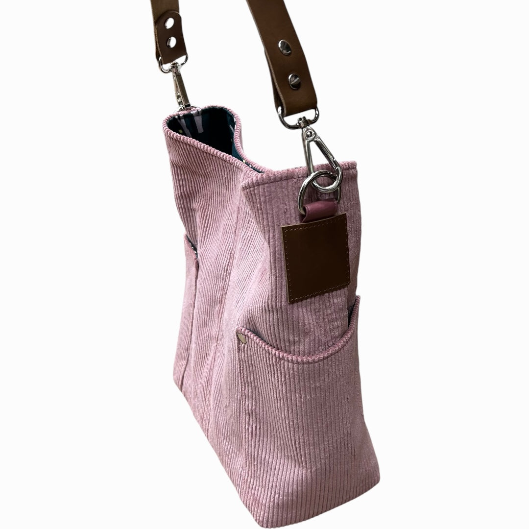 Compass Shoulder Bag - Pretty in Pink