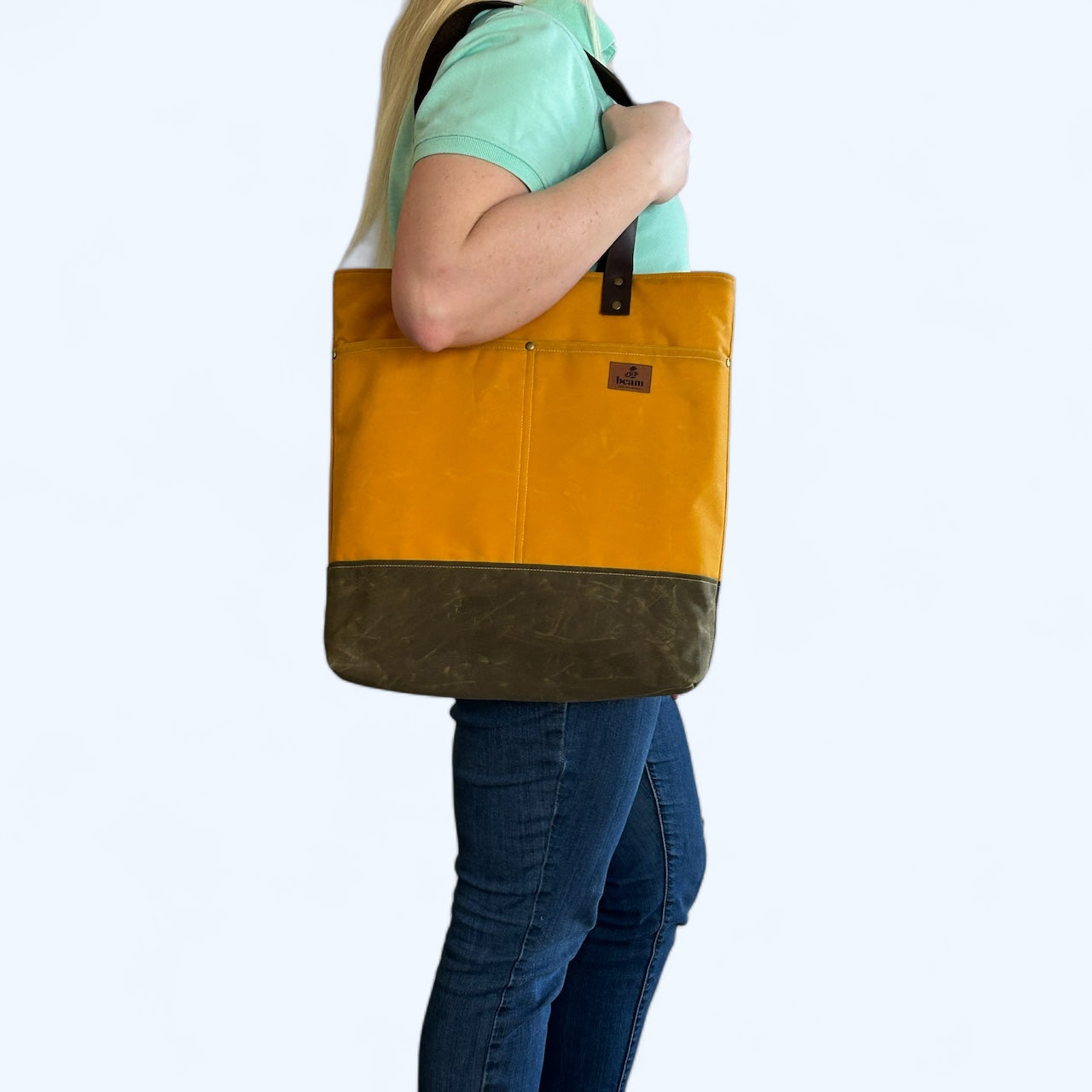 Wool + Wax Tote - Almost Perfect Sunshine