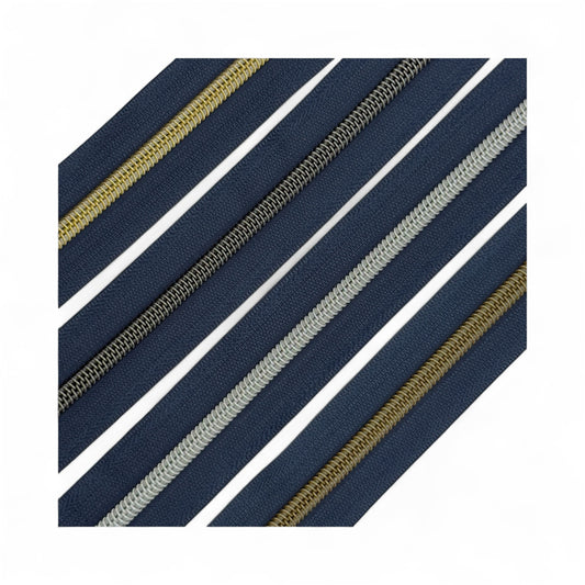 Navy - #5 Zipper Tape