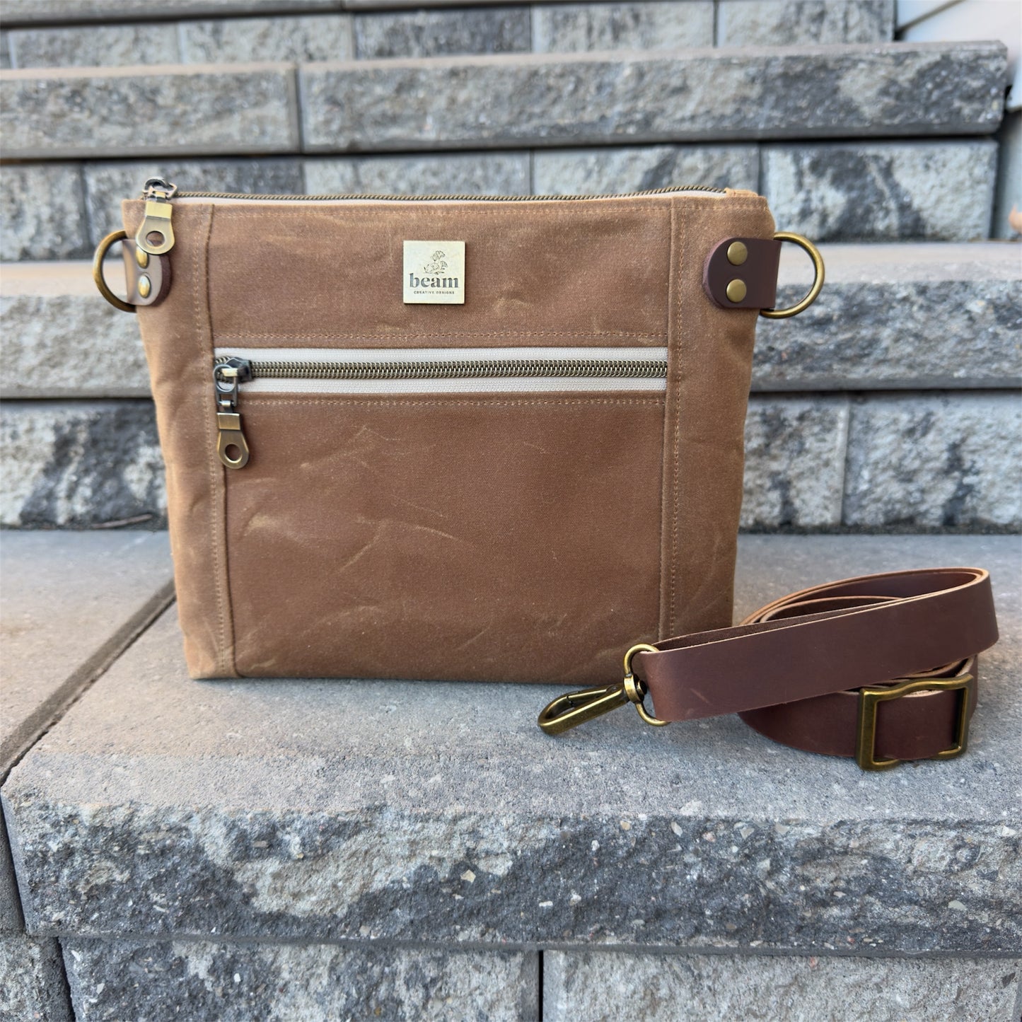 Cambridge Crossbody Bag - Field Tan
