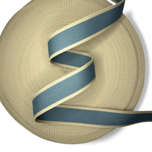 Denim Striped Polyester Webbing