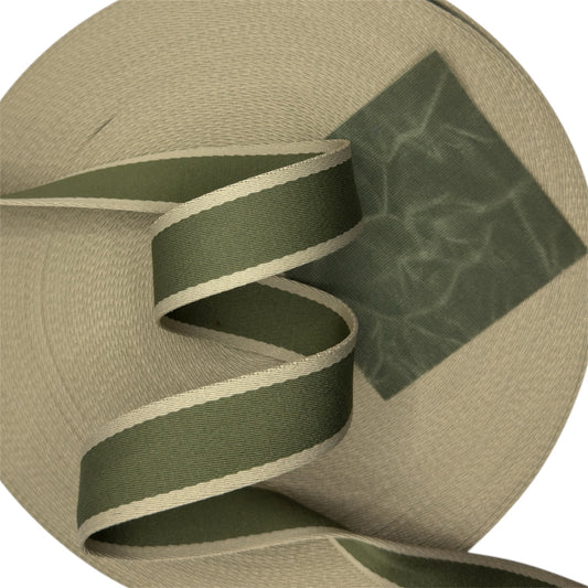 Leaf Striped Polyester Webbing