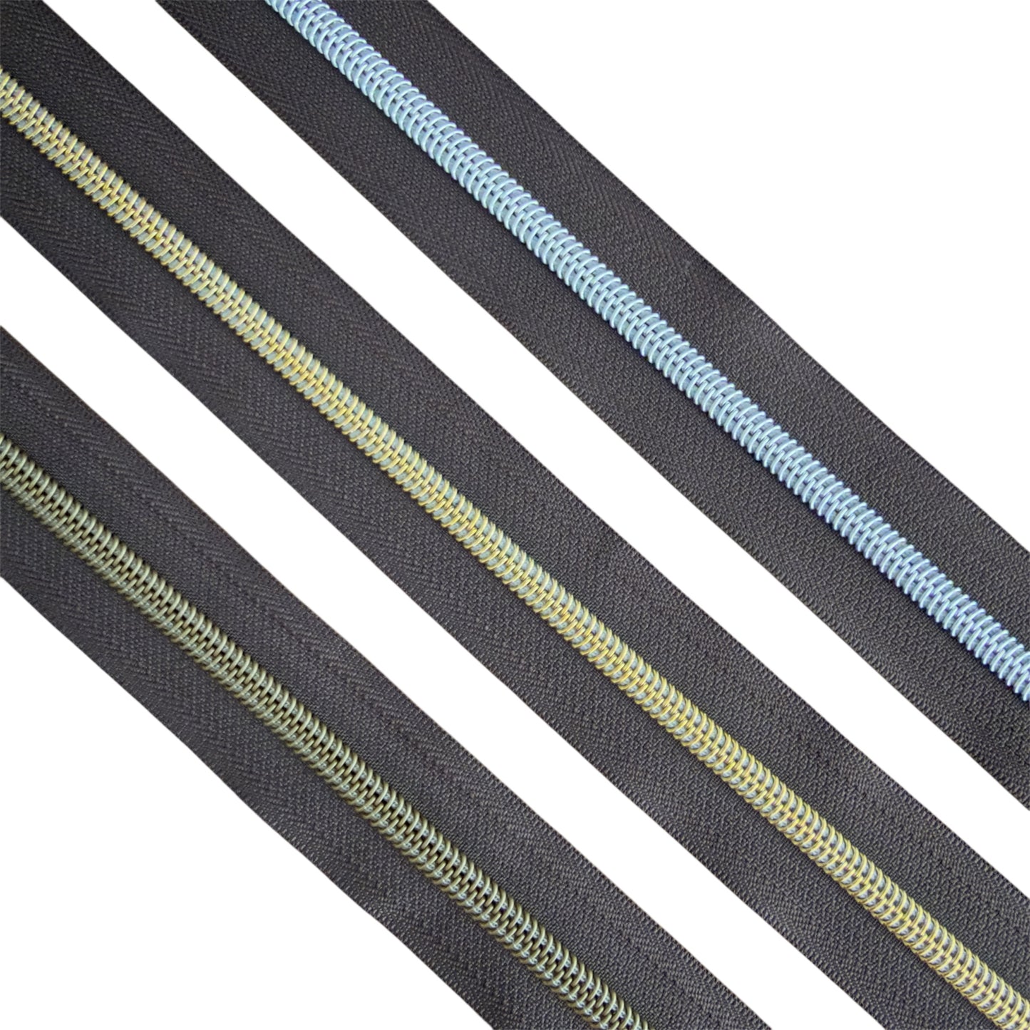 Dark Brown - #5 Zipper Tape