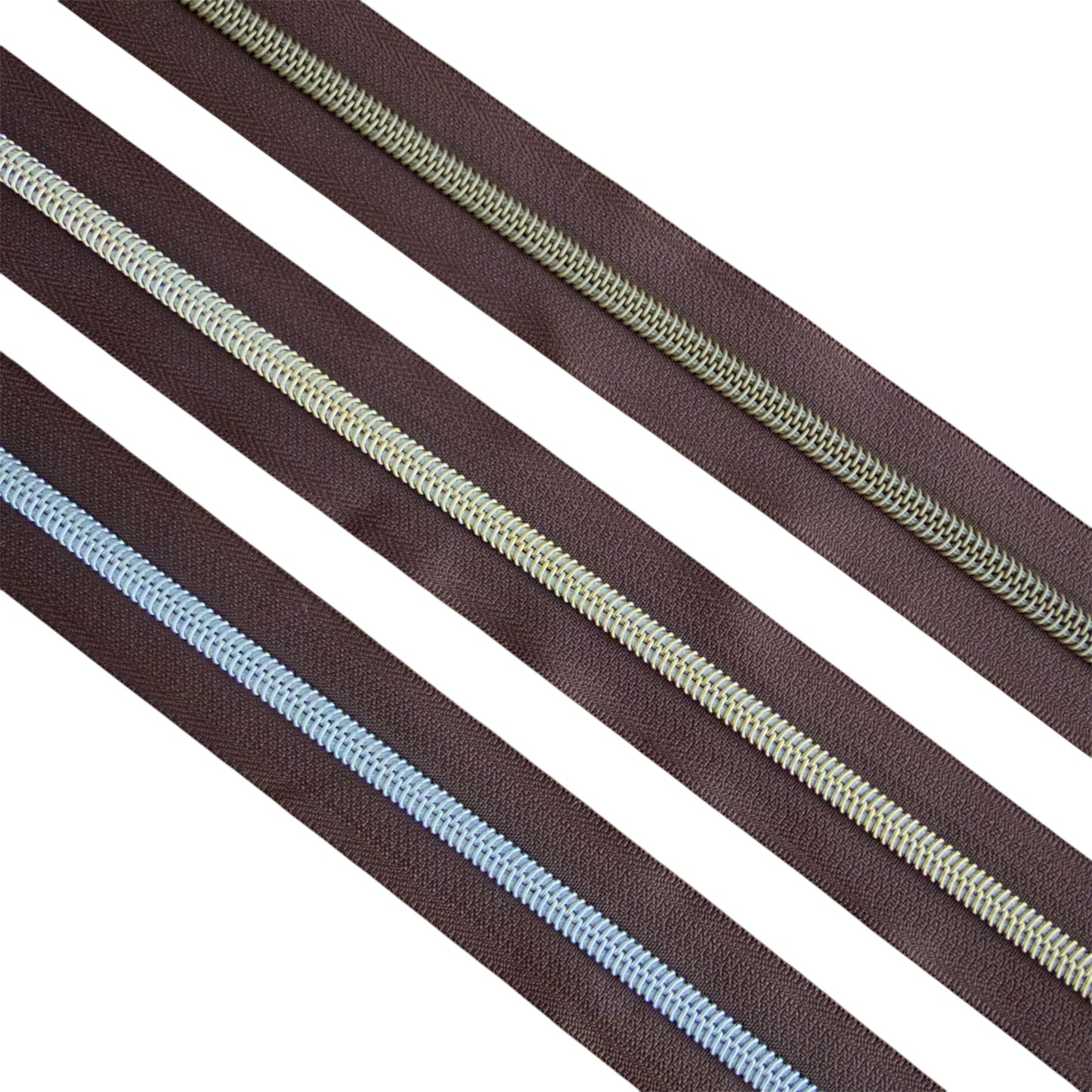 Brown - #5 Zipper Tape