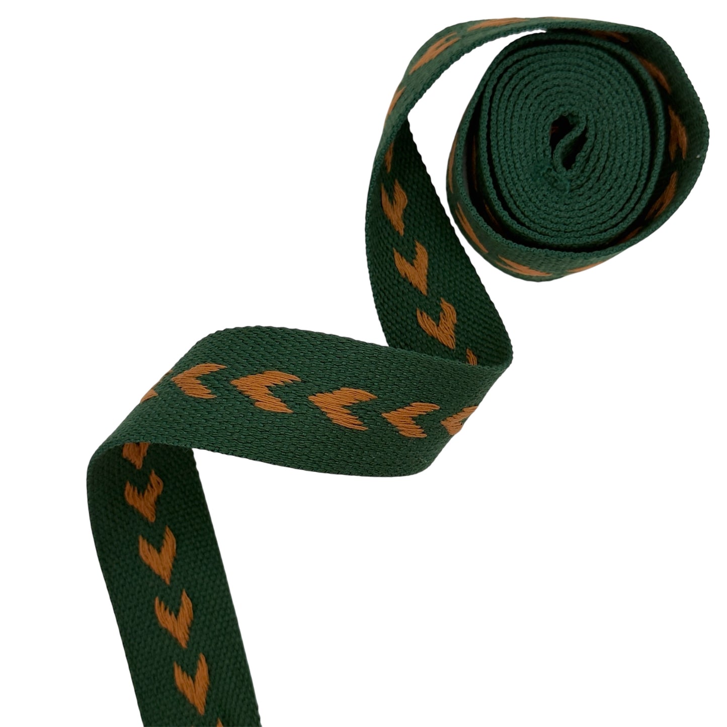 Arrow Webbing - Forest Green