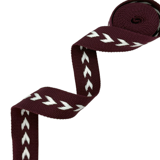 Arrow Webbing - Merlot