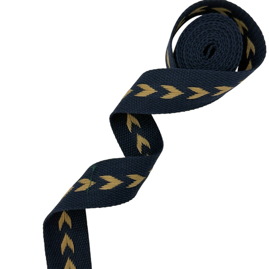 Arrow Webbing - Navy
