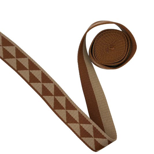 Pyramid Webbing - Caramel
