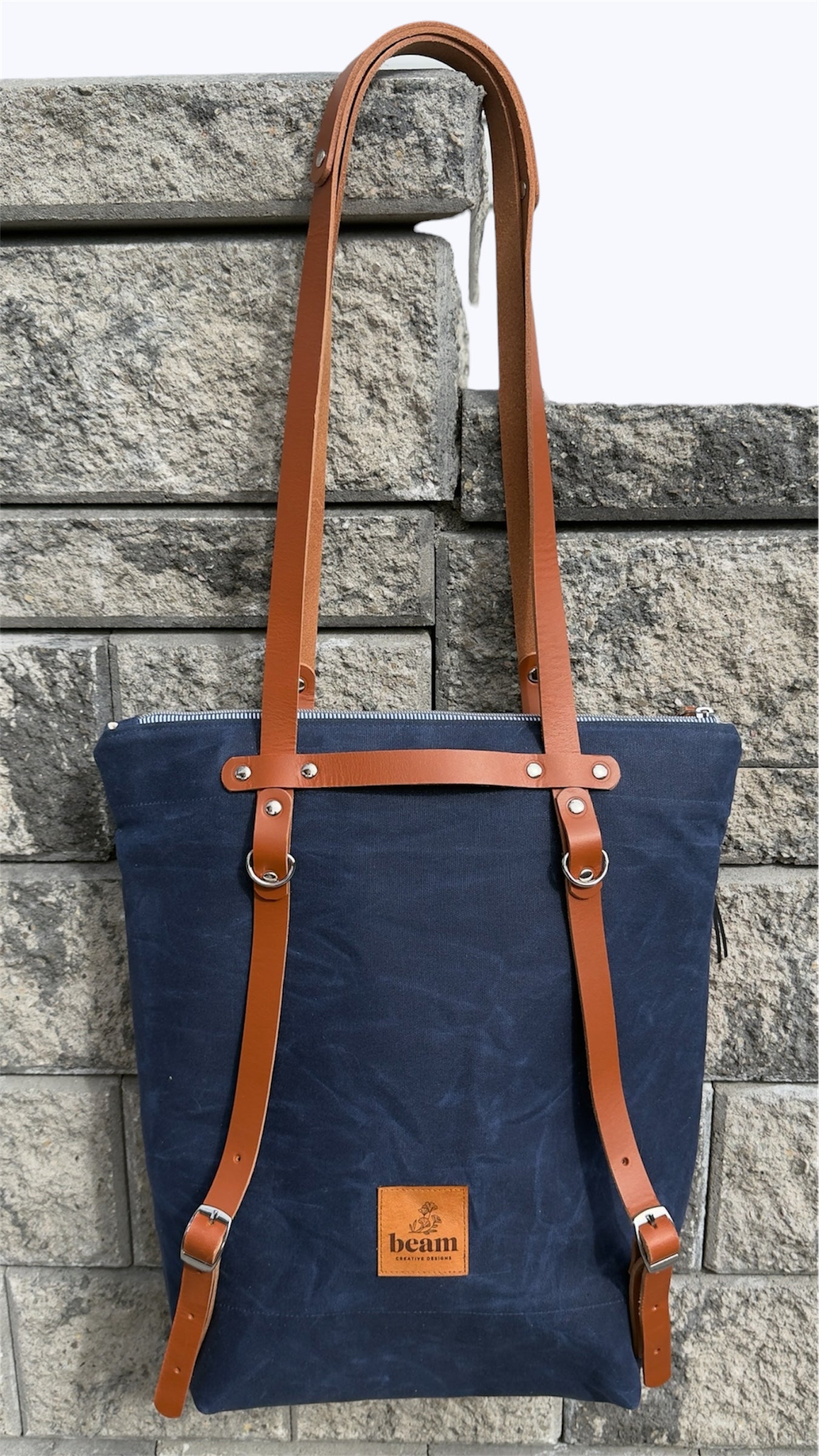 Vibrant Rooster Convertible Tote/Backpack