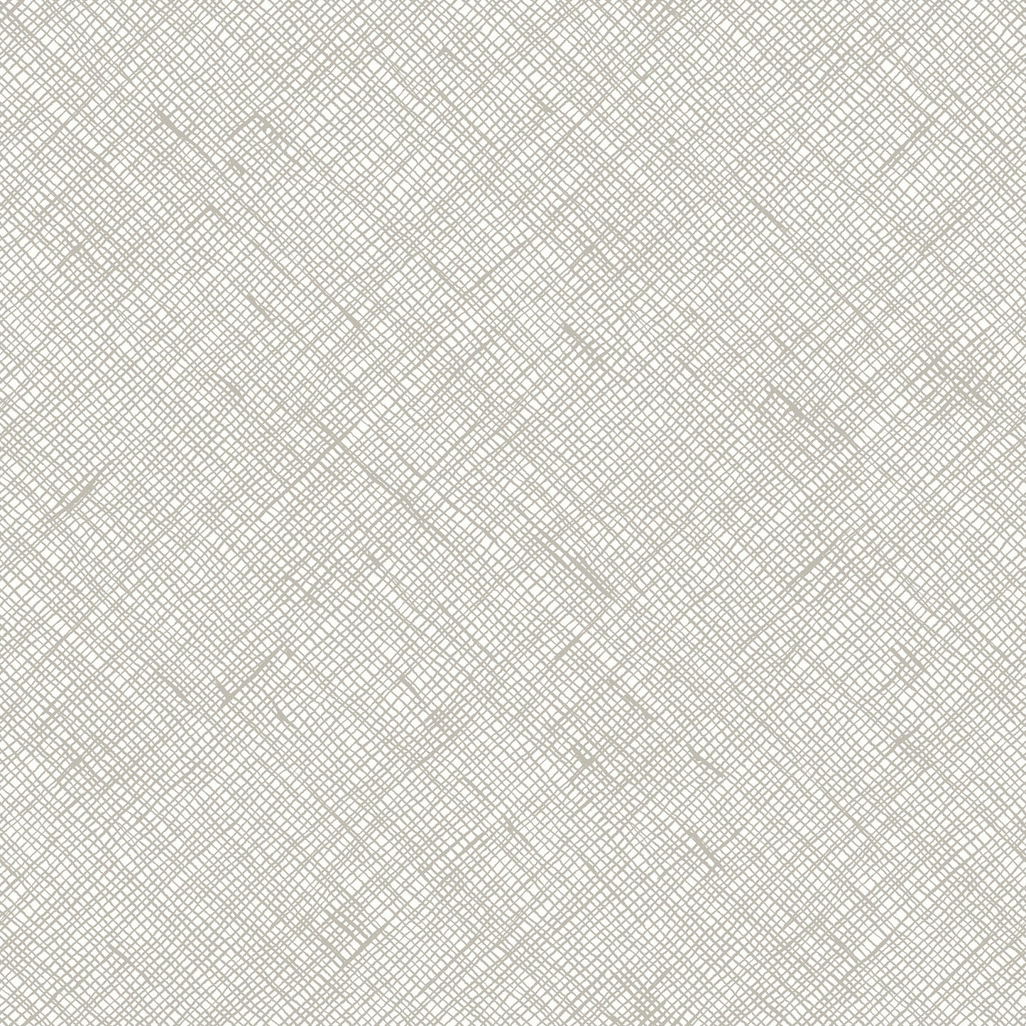 Memento Canvas - Crosshatch Lines in Cotton