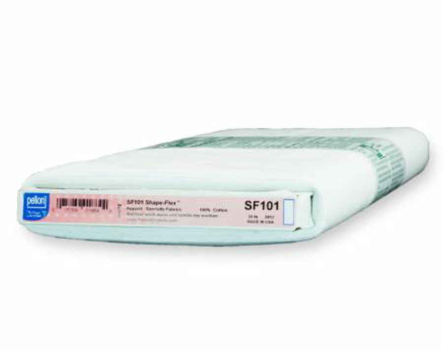 SF101 - Pellon Shape Flex Fusible Woven Cotton, white, 20" wide