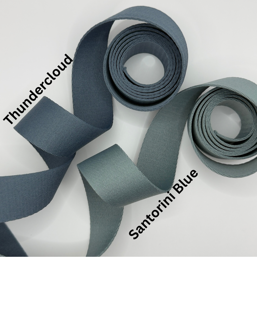 Polyester Webbing - Santorini Blue